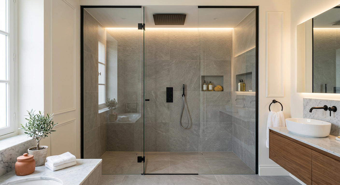 rénovation salle de bain douche italienne Rueil-Malmaison